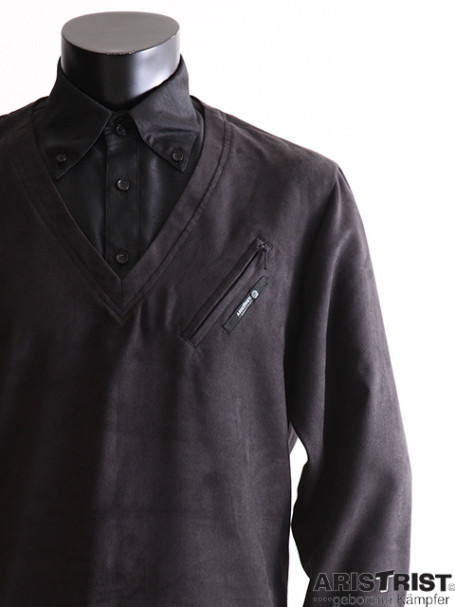 シャツインプルオーバー