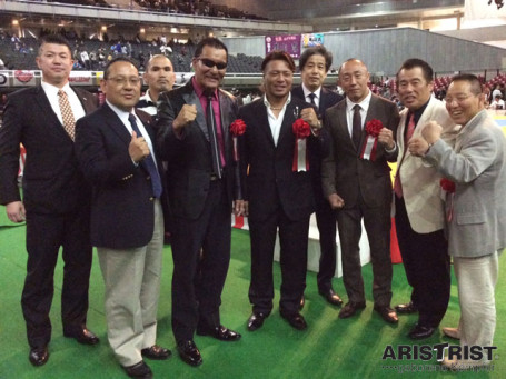 蝶野選手着用アイテム「『第46回全日本空手道選手権大会』出席」