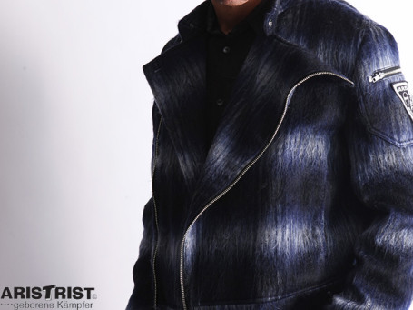 シャギーバイカージャケットinfo