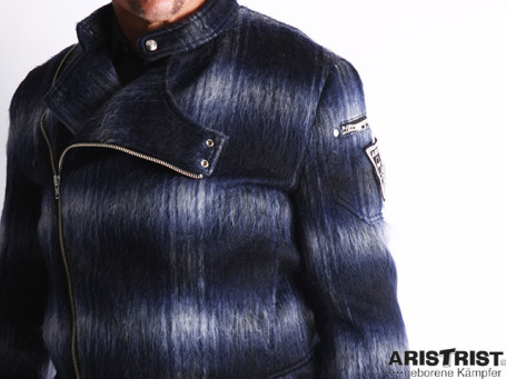 シャギーバイカージャケットinfo