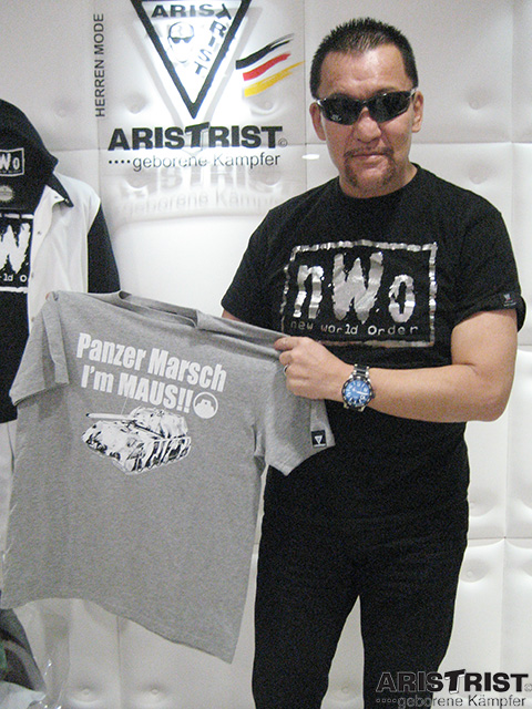 【3/20「大洗大使任命式/撮影&握手会開催」蝶野選手着用アイテム】