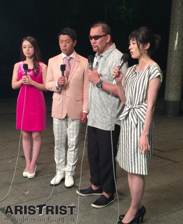 【5/25放送「TOKYO MX/オトナの夜のワイドショー・バラいろダンディ」蝶野選手着用アイテム】